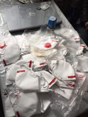 Обыски по вывозу респираторов