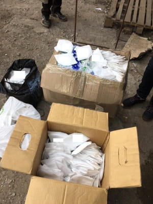 Обыски по вывозу респираторов