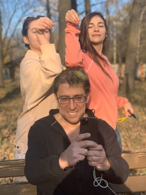 #Стрижусявдома