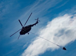Ліквідація пожежі в Чорнобильській зоні