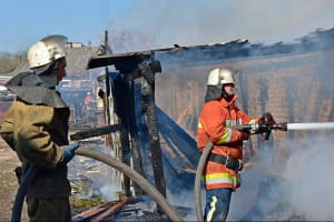 Пожар в Житомирской области