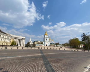 Киев на карантине 