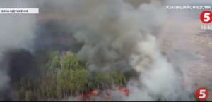 Пожежі в Чорнобильській зоні