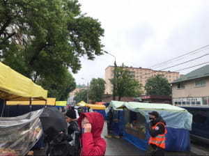 Сезонна ярмарка на Оболонській