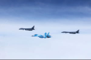 Бомбардувальники ВПС США B-1B Lancer 