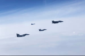 Бомбардувальники ВПС США B-1B Lancer 