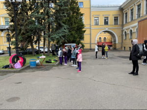 Акция возле Октябрьского дворца