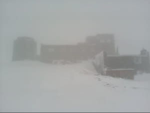 Снег в Карпатах