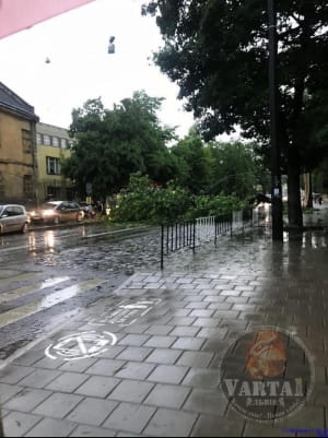 Шторм у Львові