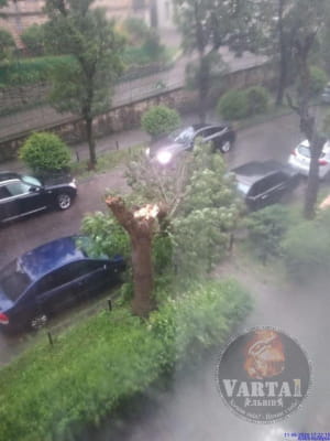 Шторм у Львові