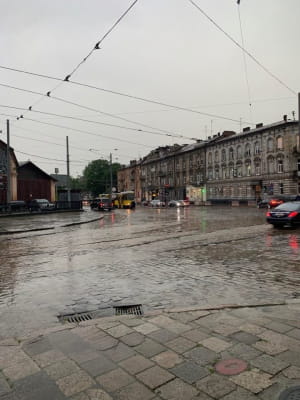 Шторм у Львові