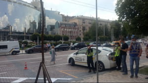 Возле Печерского суда