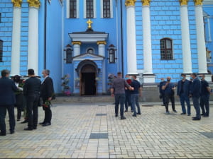 Панихида по отцу Порошенко
