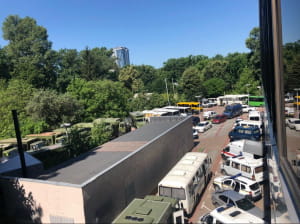 Возле суда по делу Стерненка