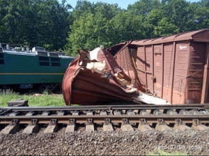 Авария поезда