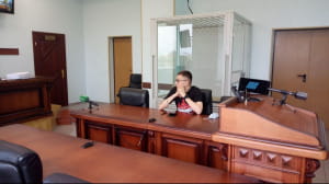 Стерненко в суде