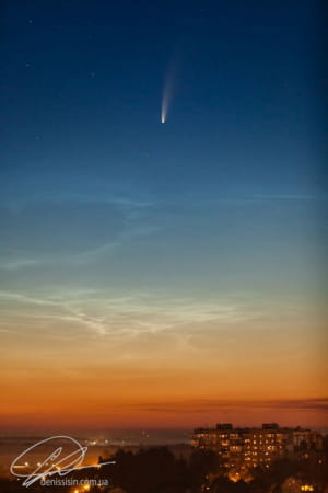 Комета Neowise над Миколаєвом