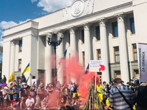 Второй день акции "Не трогай язык"