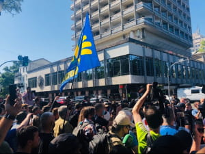 Второй день акции "Не трогай язык"