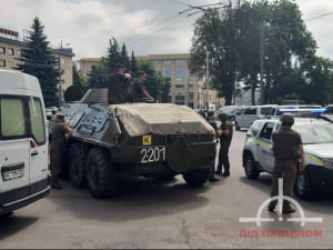 Визволення заручників у Луцьку