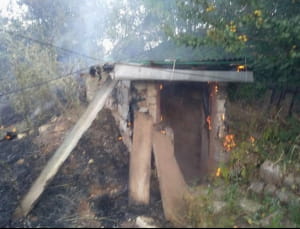 пожар вблизи Зайцевого