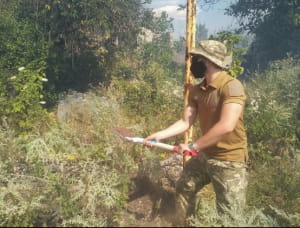 пожар вблизи Зайцевого