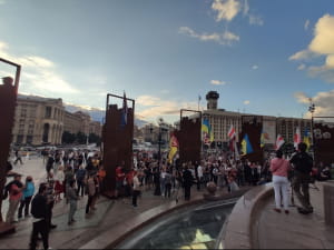 Акція на підтримку Білорусі