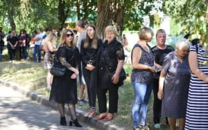 прощання із загиблим 