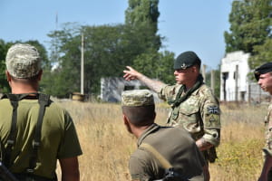 Тренування 28-ї ОМБр британськими інструкторами