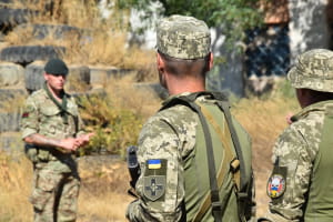 Тренування 28-ї ОМБр британськими інструкторами