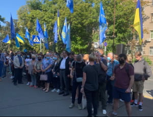 акція "Хто підняв руку на Балуха"