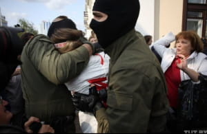 задержание в Минске 