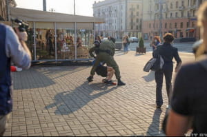задержание в Минске 