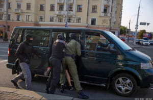 задержание в Минске 