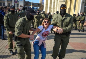 задержание в Минске 