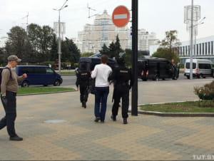 протест в Минске 