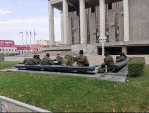 протест в Минске 