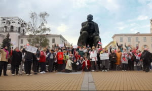 протест у Мінську 