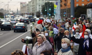 протест у Мінську 