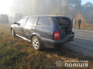 В Сумской области из-за дыма от горения торфяников столкнулись четыре автомобиля