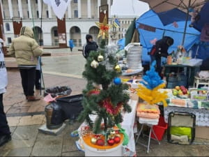 Протест ФЛП на Майдане