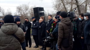 Открытие мемориала жертвам авиакатастрофы самолета МАУ