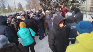 Акция протеста в Житомире
