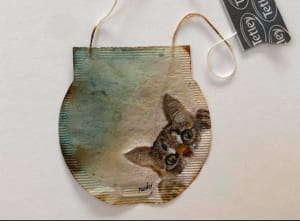 Малюнок на чайному пакетику