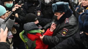 Протесты в России