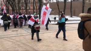 Акция в поддержку Беларуси