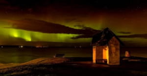 північне сяйво у Шотландії