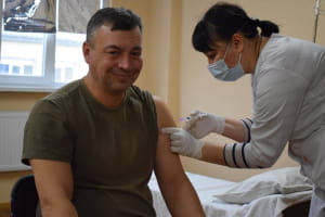 Вакцинація військовослужбовців