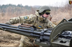 Украинские военные 24-й ОМБр