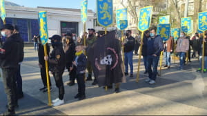Марш, приуроченный созданию дивизии " Галичина"